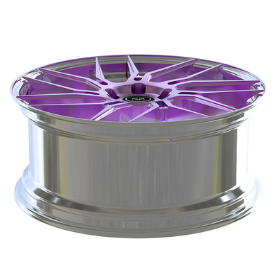 Violet Disc Forged 2 ล้อ PC ขอบอลูมิเนียม 19 20 21 นิ้ว Barrel ขัดเงา