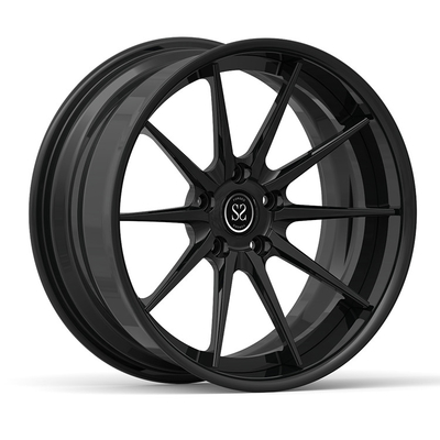 19x9.5 Satin Black Mercedes Benz Forged Wheels ขอบอลูมิเนียมอัลลอยด์แบบกำหนดเอง 5x112