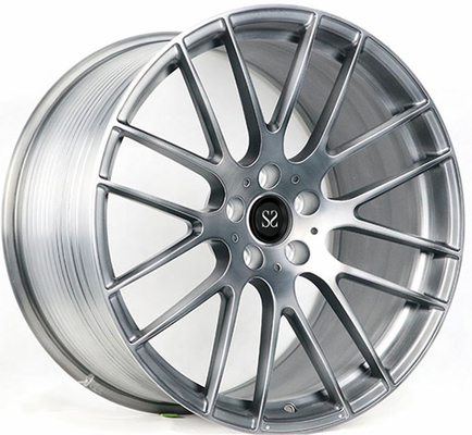 #SSEM1007 Custom Gloss Black Brush 1 ชิ้น Forged Wheels 21&quot; Forged Rims For Mercedes - Benz AMG S63 5x112
