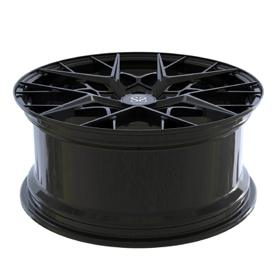 Center Barrel ฟอร์จล้อ 2 ชิ้น Disc Matte Black RS3 Auto Car Rims