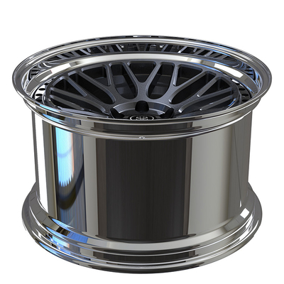 Polish Barrel + Black Disc สองพีซีปลอมแปลงขอบอลูมิเนียมอัลลอยด์เหมาะสำหรับ Lamborghini Urus 5x130