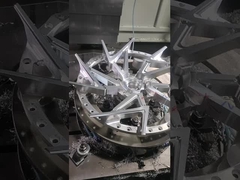 Porsche Matte Black ออกแบบเอง A6061 ล้อ 1 ชิ้นสำหรับรถหรู