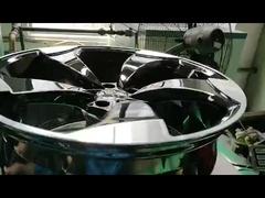 ล้อฟอร์จ 1 ชิ้น Audi Replica Style Gloss Black Machined