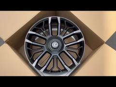 ล้อฟอร์จ 1 ชิ้นแบบสั่งทำพิเศษ สีดำซาติน สำหรับ Lexus