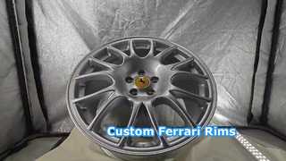 Replica Ferrari Custom 1-PC Forged Rims ตั้งแต่ 18 ~ 23 นิ้ว