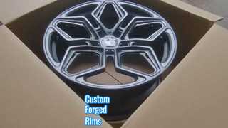 ขอบล้อฟอร์จ 1-PC สไตล์ Vossen