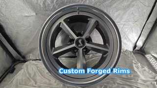 18" 5x114.3 ขอบล้อฟอร์จ 2-PC แบบกำหนดเอง