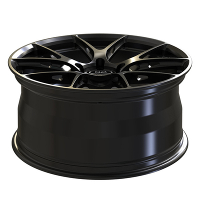 Satin Black 1 ชิ้น Forged Wheels 19inch Discs สำหรับ Audi S5 Monoblock Holes ขอบหรูหรา