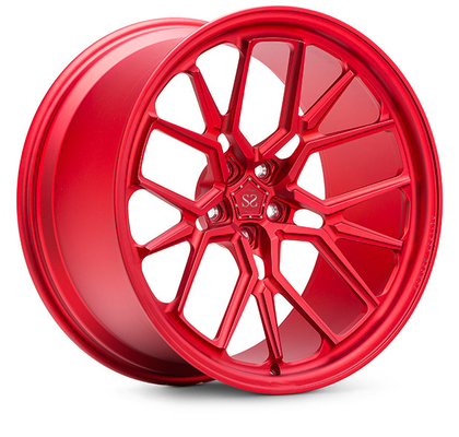 M3 Candy 1 ชิ้น Forged Monoblock Wheel Red Slight Spoke สำหรับปรับแต่ง