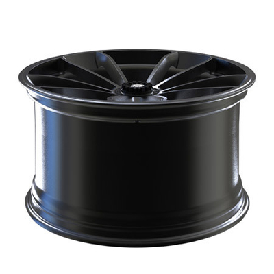 เซ็นเตอร์ล็อค Custom Forged Monoblock Rims Wheels For Porsche สีดําแปรง 21x11&quot;