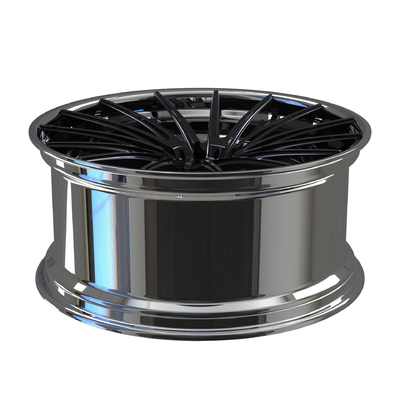 2 ชิ้น Disc Black Barrel ล้ออลูมิเนียมขัดเงาสำหรับ Mercedes Benz C63 Forged Rims