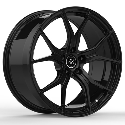 Alloy Gloss Black Monoblock 1 ชิ้น Forged Wheels 19inch Staggered 19x8.5 19x9.5 For Series3 G20