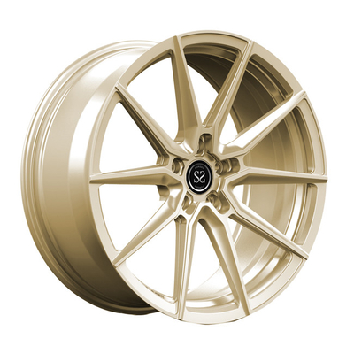 Monoblock 1 PC ล้อปลอมแปลง 20 นิ้ว 20x10.5 Brushed Gold สำหรับ BMW M5 Luxury