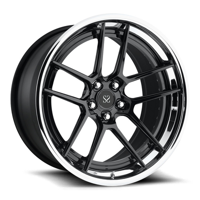 ขอบล้ออัลลอยด์ 22 สีเงินที่ดีที่สุดของขอบล้อรถยนต์พร้อม 5x114.3 สำหรับการปรับแต่ง