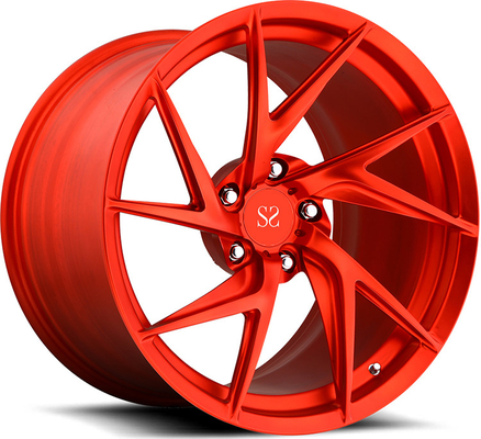 ขอบล้อแม็กรถยนต์แบบกำหนดเองสำหรับ Porsche 911 Turbo Staggered 19x10 และ 20x12