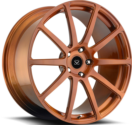 ขอบล้อแม็ก 1PC แบบกำหนดเองสีบรอนซ์ 22X9.5 และ 22X10.5 สำหรับ Chevrolet Camaro