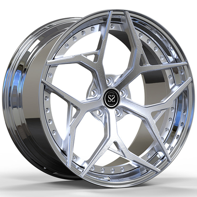 8.5Jx21 2PC อลูมิเนียมอัลลอยด์ขอบล้อ ET25 10Jx21 ET41 สำหรับ BMW 730 740 750 M760
