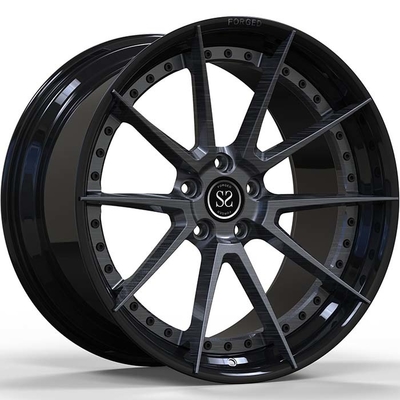 Silver Custom 2Piece Forged Rims 8Jx20 ET269Jx20 ET41 สำหรับ BMW 840 M850