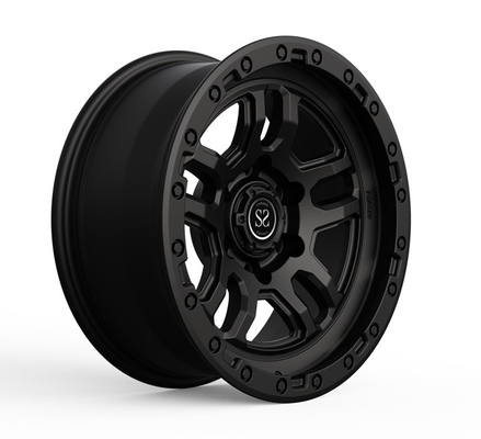 17X7 4X4 ขอบล้อรถปลอมแปลง Off Road Matte Black สำหรับ Toyota 4runner