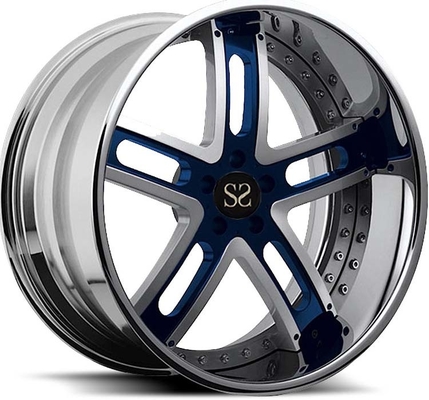 ขอบล้อขัดเงา 2PC ขอบล้อ 20x11.5 20x12 หน้ากลึงสีดำ