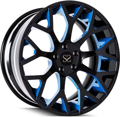 ขอบล้ออลูมิเนียมปลอมแปลง 3PC สีดำเงา 19x9 และ 19x10.5 สำหรับ Mercedes Benz E200
