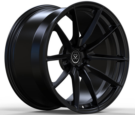 18X10.5 1 ชิ้น Forged Wheels Matte Black Deep Concave Custom Car Rims