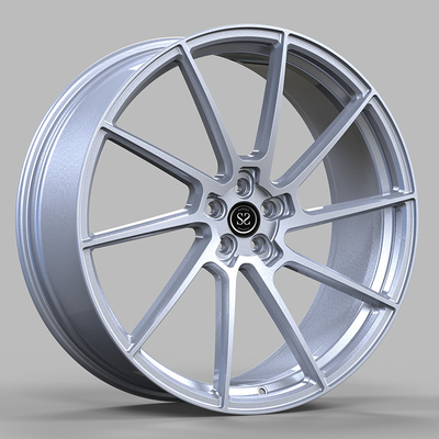 กำหนดเองเงิน 1PC อลูมิเนียมอัลลอยด์ขอบล้อ 19x8.5 18x8.5 สำหรับ SUBARU WRX VB