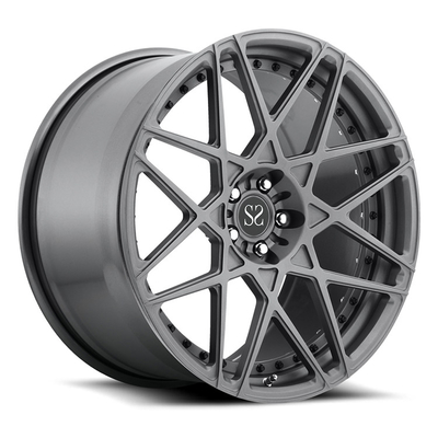 อัลลอยคัสติมริม 1PC ล้อโกหกสําหรับ Land Rover Ferrari สีดํา 18 19 นิ้ว 5x112