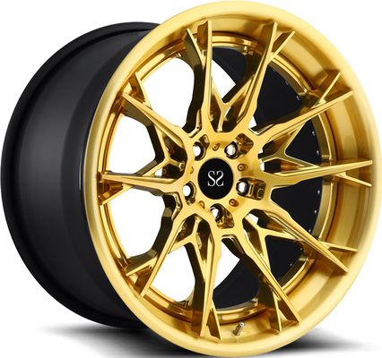18 นิ้ว 2pc ล้อสแตนเลสโกหก 5x100 5x105 5x112 5x120 สําหรับ Porsche Macan กรอบที่กําหนดเอง