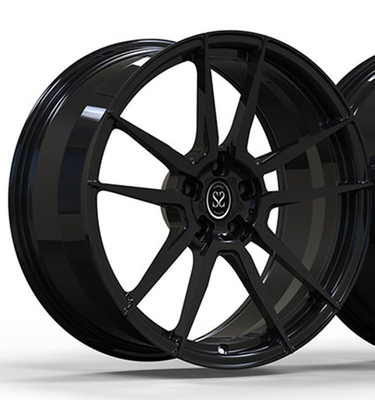 BMW M3 G80 (2022) สีดํากระจ่าง 20x9.5 และ 21x10.5 Custom 1-PC โลหะอัลลูมิเนียมโกหก