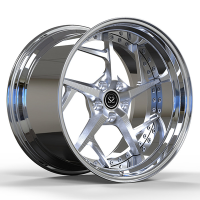 วอลโว XC90 B5 2021 20x9.0 Custom 2 PC ล้อเลียนริม+ดิสก์แปรง