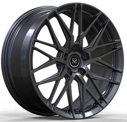 2005 BMW M3 19x8 และ 19x10 Custom 1-PC โครงการกลบล้อปืนโลหะ