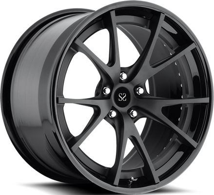 Black Barrel สําหรับล้อ BMW X3m ขนาด 22 นิ้ว 2-PC สับสลัด Custom Rims