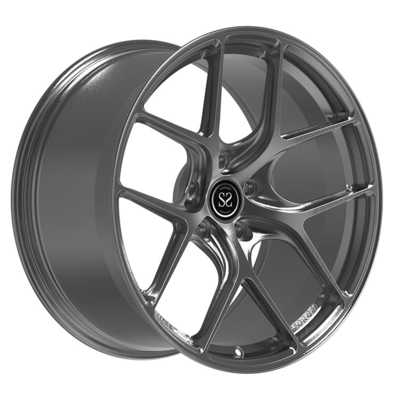 20x9.0 ET19/5x112/66.6 Custom 1 ชิ้น กรอบปืน โลหะเทา สําหรับ CLS AMG