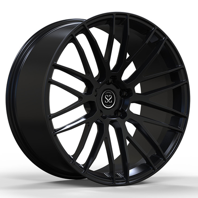 SLS AMG สีดํา ซีรี่ย์ 20x10.5/21x11.5 Custom 1-PC Rims Gloss สีดํา