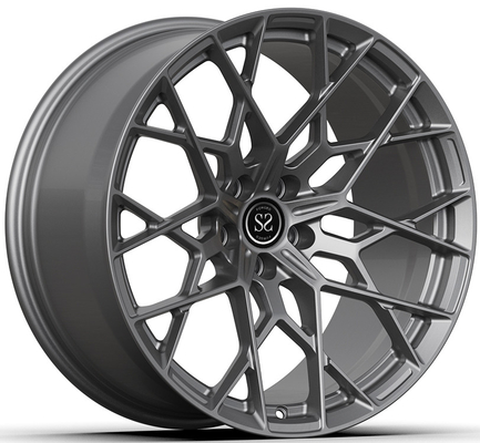 สีเทา 1 ชิ้นล้อโกหก 20x7 และ 20x10 สําหรับ Porsche macan 2025