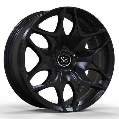 VW ID Buzz Custom Forged 2-PC Rims 22x9.0 และ 22x10.5 สีดํา