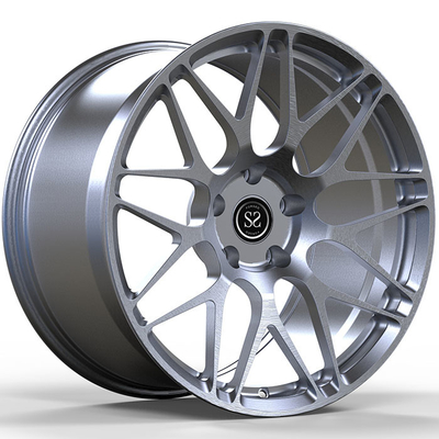 BMW M4 2022 Custom 1-PC ล้อโกหก สีเทา สีแปรง 19x9 และ 19x10