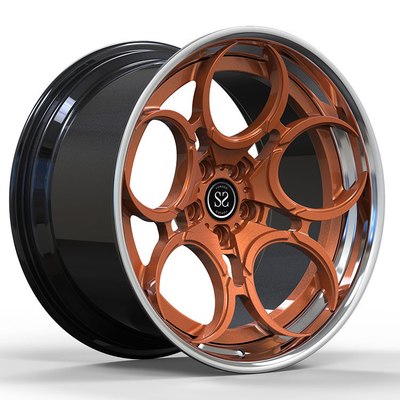 22x11 และ 22x12 2 ชิ้นล้อโกหกทองคําเคลือบสําหรับ BMW X5
