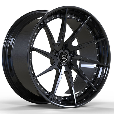 แลมบอร์กกินี Custom 20 นิ้ว 2 ชิ้น ริมล้อขีดขีดขีดขีด ขนาด 5x120