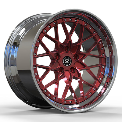 18x9.0 วงล้อโกหก 2 ชิ้นสําหรับ 1993 Opel Calibra Turbo