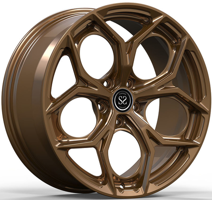 หลังการตลาด สไตล์ Satin Bronze 21x9.5 และ 21x10.5 สําหรับ BMW 840i 2021