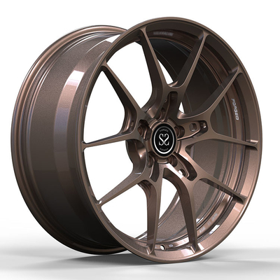 เทสล่าโมเดล Y 1 ชิ้น ล้อโกหก 20x9.5 และ 20x10.5 Custom Gloss ทองแดงหรือ
