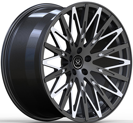 22x9.5/ET 12/22x11ET 32 PCD 5x112/CB 66.6 ปืนโลหะและใบหน้าสีขาว Rims สําหรับ BMW 760e 2023