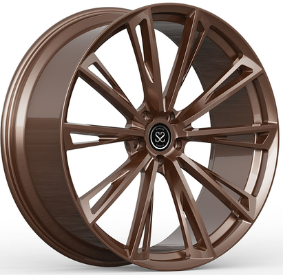 24x10.5 ET+32/24x12ET+45 PCD 5x112/CB 66.6 วงล้อโกงทองแดงกระจ่างสําหรับ BMW X7