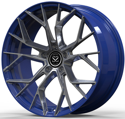 ขอบล้ออลูมิเนียมอัลลอยด์แบบกำหนดเอง 1 ชิ้น BMW 760E 21” ปืนโลหะเคลือบเงา