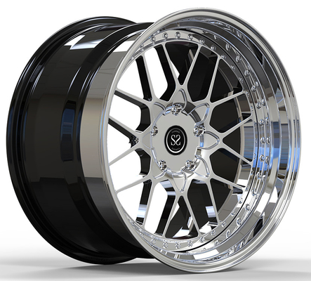 20x10.5ET+70/21x12.5E+27 5x4.75/70.1 3-PC โครมริมสําหรับ C5 Corvette