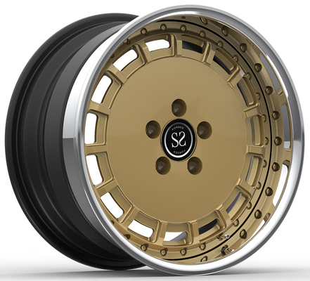 19x8.5ET38/19x9.5ET56/5x112/66.6 3-PC โปลิศ+เข็มทองแดง สําหรับ 2019 เมอร์ซีเดซ-เบนซ์ C-Class AMG C 63 S Br205