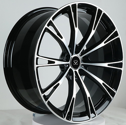 Audi allroad C7 ล้อโกหก 20x9.0/ET32/21/5x112/66.6 หน้าสีดํากระจ่าง
