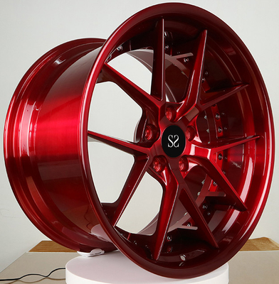 20x8.5 20x9.5 Custom 2-PC โครงการหมักล้อสีแดง